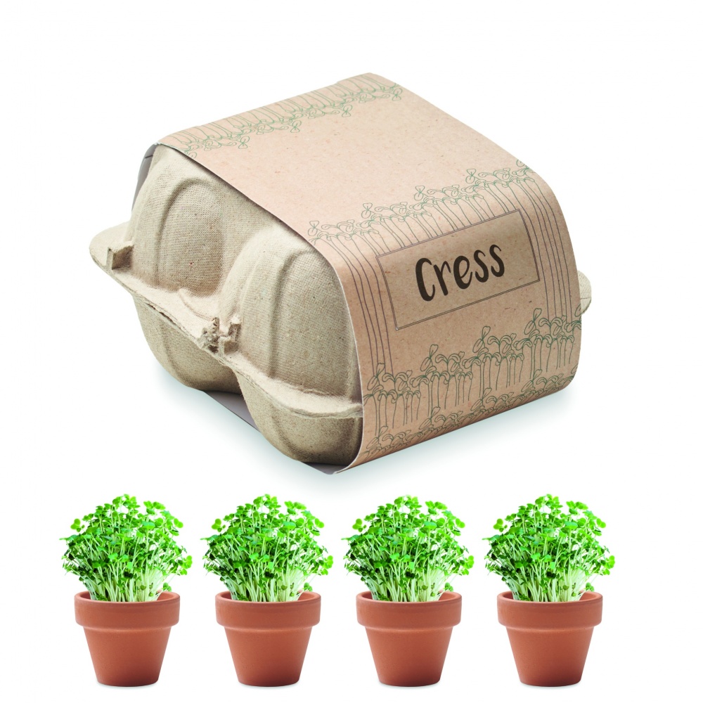 Logotrade business gifts photo of: Egg carton growing kit