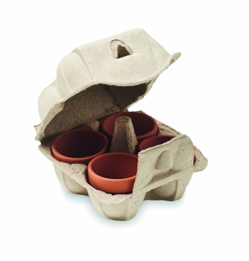 Logo trade promotional products image of: Egg carton growing kit