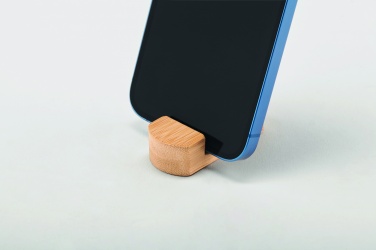 Logo trade business gift photo of: Mini bamboo phone stand