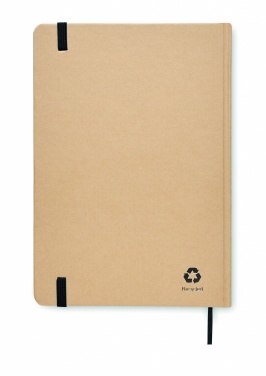 Logo trade promotional products picture of: A5 recycled carton notebook