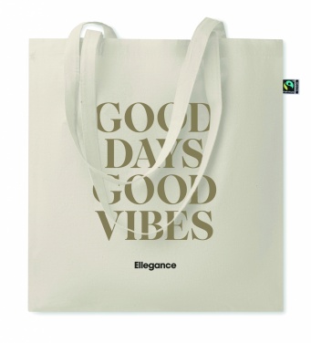 Logo trade business gift photo of: Shopping bag Fairtrade