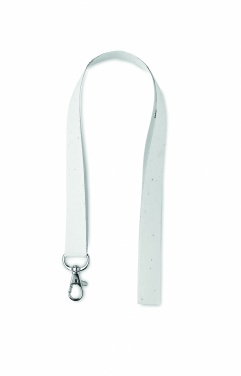 Logo trade promotional merchandise photo of: Seed paper lanyard w/hook