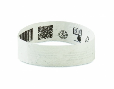 Logo trade advertising products image of: Sheet of seed paper wristbands