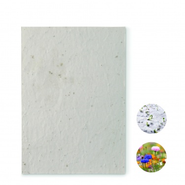 Logo trade corporate gifts image of: A5 wildflower seed paper sheet