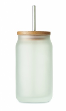 Logotrade promotional product image of: Sublimation mason jar 400 ml