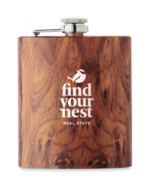 Logotrade promotional giveaways photo of: Slim hip flask 190 ml