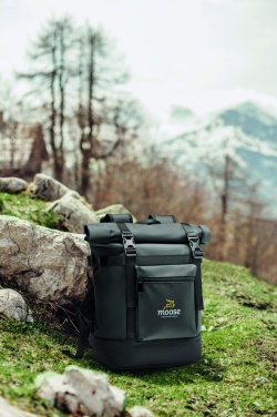 Logo trade corporate gift photo of: Rolltop backpack 50C tarpaulin