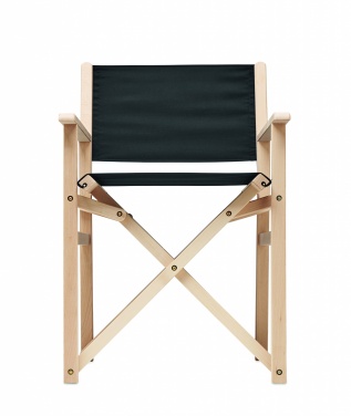 Logotrade promotional item picture of: Foldable wooden beach chair