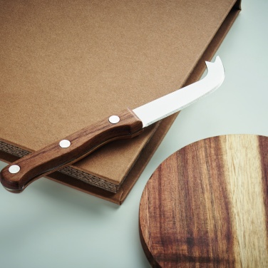Logotrade promotional product picture of: Acacia cheese board set Dresden