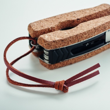 Logotrade business gift image of: Multi tool pocket knife cork