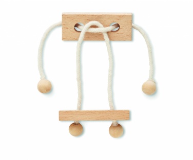 Logotrade promotional product image of: Wooden brain teaser rectangle
