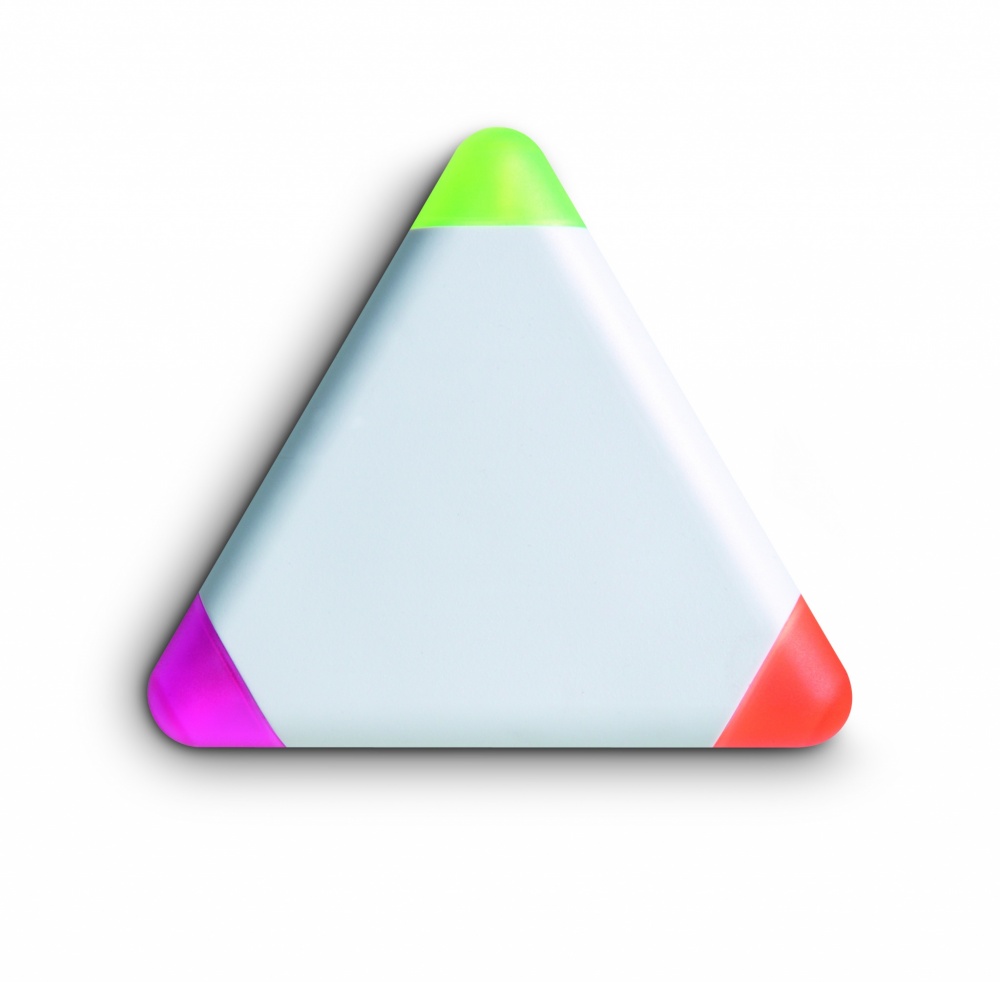 Logotrade promotional merchandise image of: Triangular highlighter