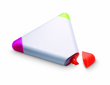 Logotrade promotional merchandise photo of: Triangular highlighter
