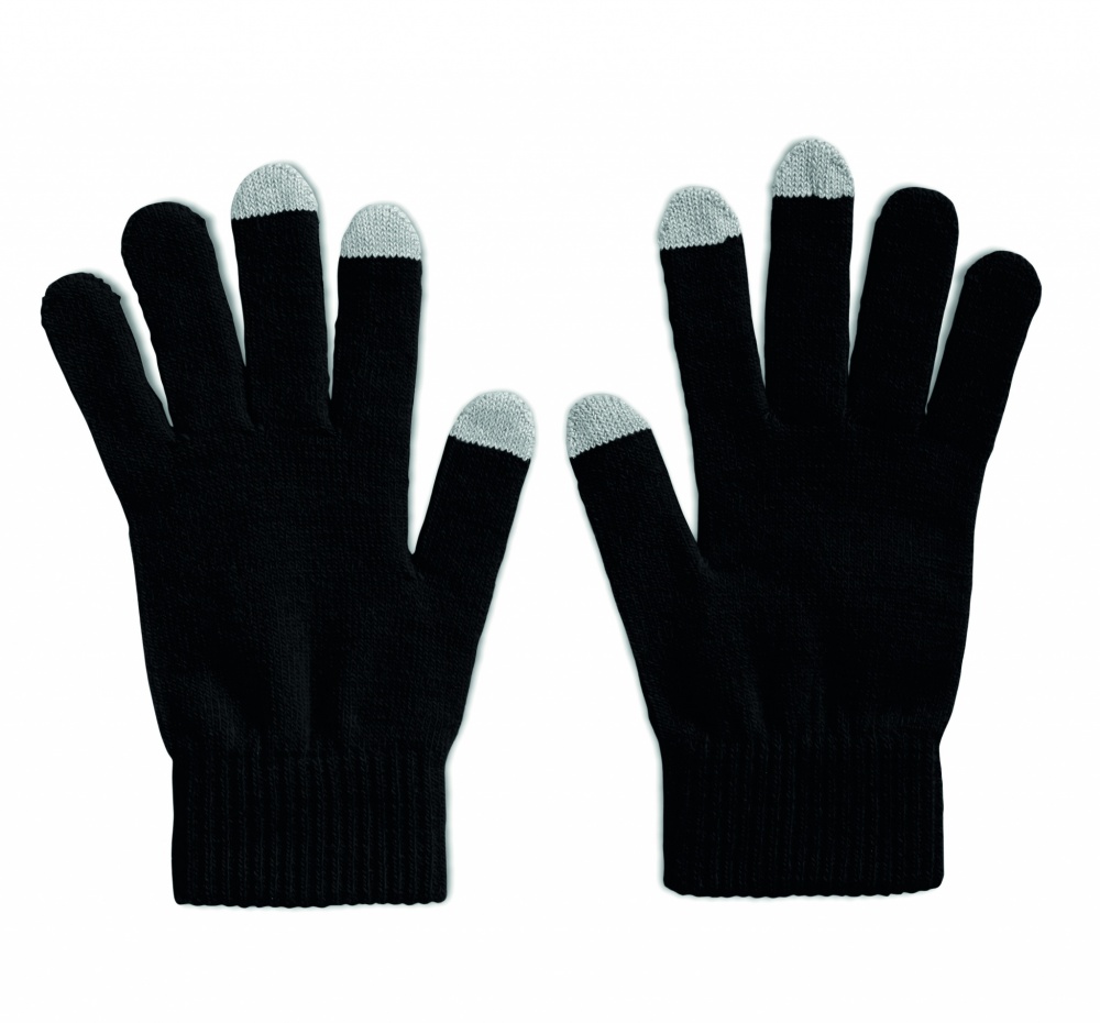 Logo trade corporate gifts picture of: Tactile gloves for smartphones