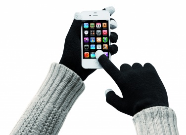 Logo trade promotional item photo of: Tactile gloves for smartphones