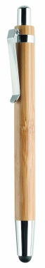 Logotrade promotional merchandise picture of: Ball pen in ABS and bamboo
