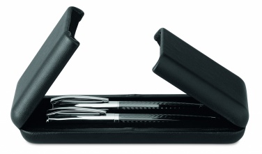 Logo trade promotional gift photo of: Ball pen set in box