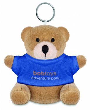Logotrade corporate gifts photo of: Teddy bear key ring FINLAND