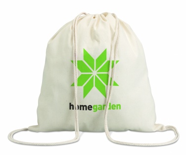 Logotrade promotional product image of: 100gr/m² cotton drawstring bag