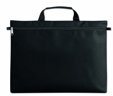 Logo trade promotional gifts image of: 600D polyester document bag