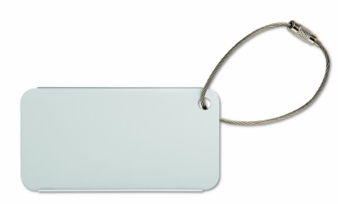 Logotrade corporate gift picture of: Aluminium luggage tag