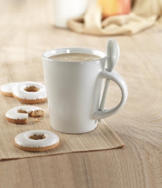 Logotrade promotional merchandise picture of: Sublimation mug with spoon