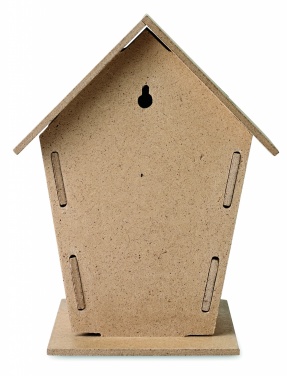 Logo trade business gift photo of: Wooden bird house