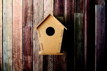 Logotrade promotional gift picture of: Wooden bird house
