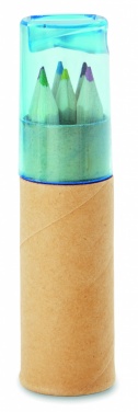 Logo trade promotional product photo of: 6 coloured pencils