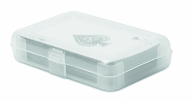 Logotrade promotional gift image of: Playing cards in pp case