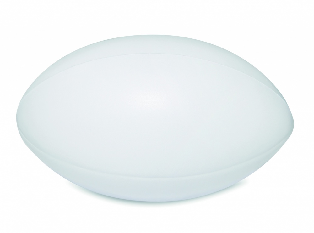 Logotrade business gift image of: Anti-stress PU rugby ball