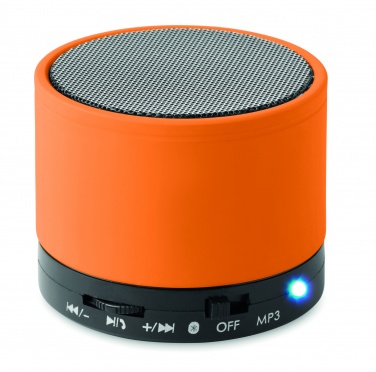 Logotrade promotional gift image of: Round wireless speaker