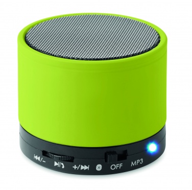 Logotrade promotional gift picture of: Round wireless speaker