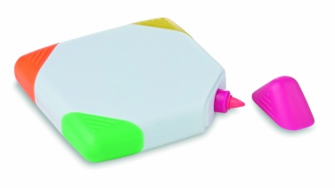 Logo trade corporate gifts image of: Square shaped highlighter