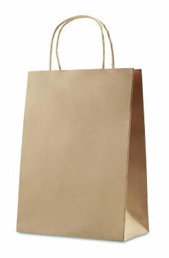 Logo trade business gifts image of: Gift paper bag medium 150 gr/m²