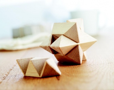 Logo trade corporate gifts image of: Star brain teaser