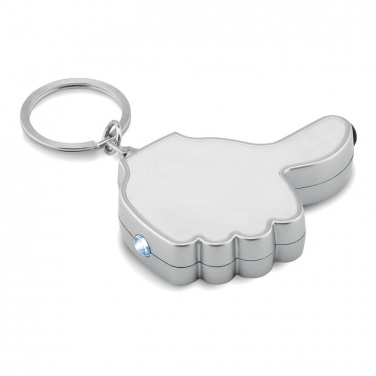 Logotrade advertising product picture of: Thumbs up led light w/key ring Valmiera