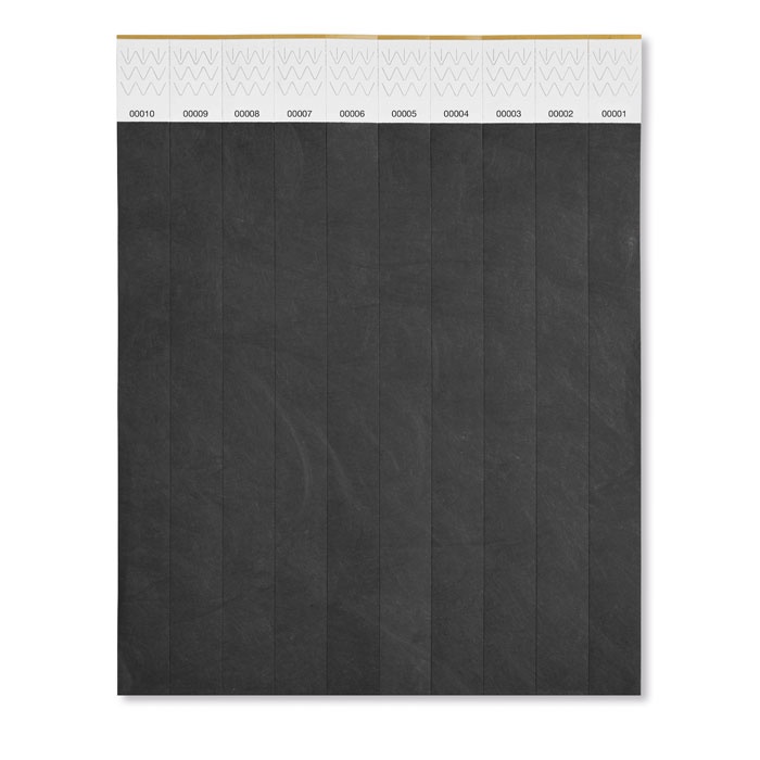 Logotrade promotional merchandise picture of: One sheet of 10 wristbands