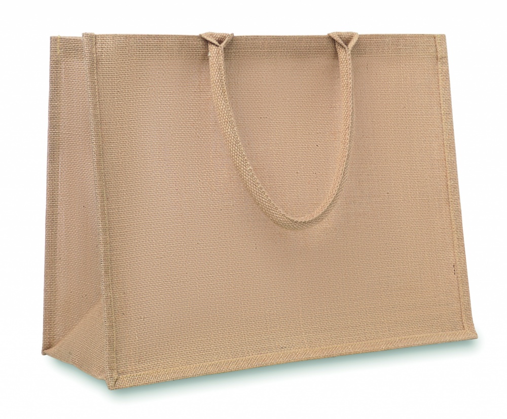 Logo trade promotional products picture of: Jute shopping bag