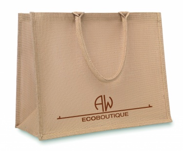 Logo trade corporate gift photo of: Jute shopping bag