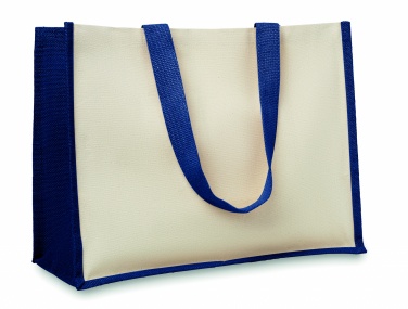 Logo trade promotional product photo of: Jute and canvas shopping bag