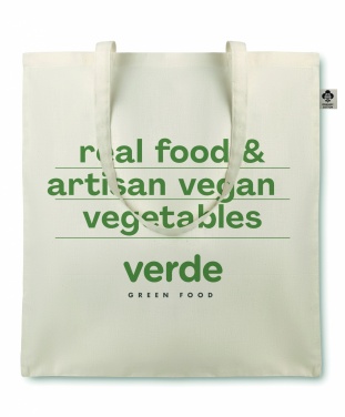 Logotrade promotional item picture of: 105gr/m² organic cotton bag