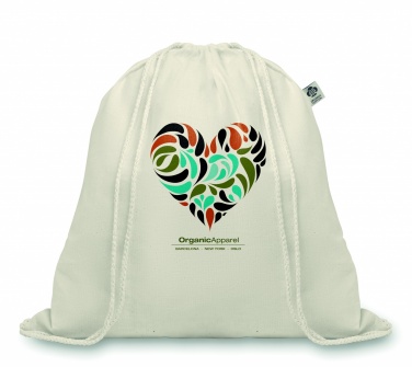 Logotrade advertising product image of: 105gr/m² organic cotton bag