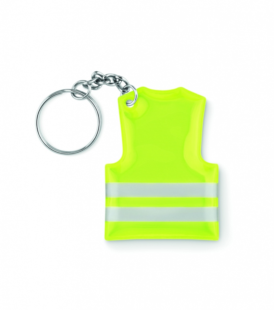 Logo trade corporate gift photo of: Key ring with reflecting vest Jekabpils