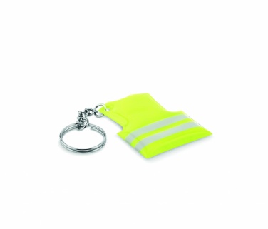 Logotrade promotional gift picture of: Key ring with reflecting vest Jekabpils