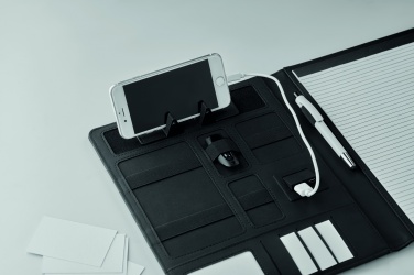 Logotrade advertising product image of: A4 folder with power bank
