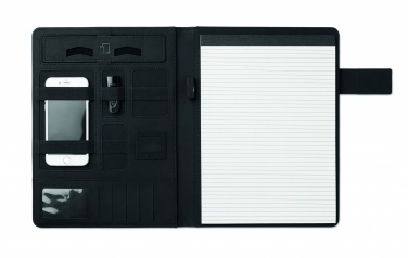 Logotrade business gift image of: A4 folder with power bank