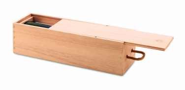 Logotrade promotional item picture of: Wooden wine box