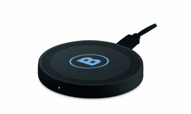 Logo trade advertising product photo of: Small wireless charger 5W