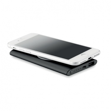 Logo trade promotional items image of: Wireless Power bank 4000mAh